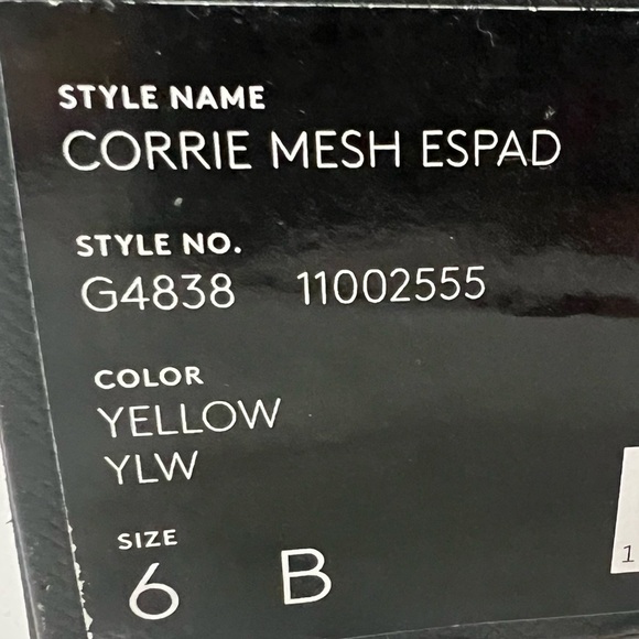 Coach Yellow Espadrille Flats - Picture 13 of 13